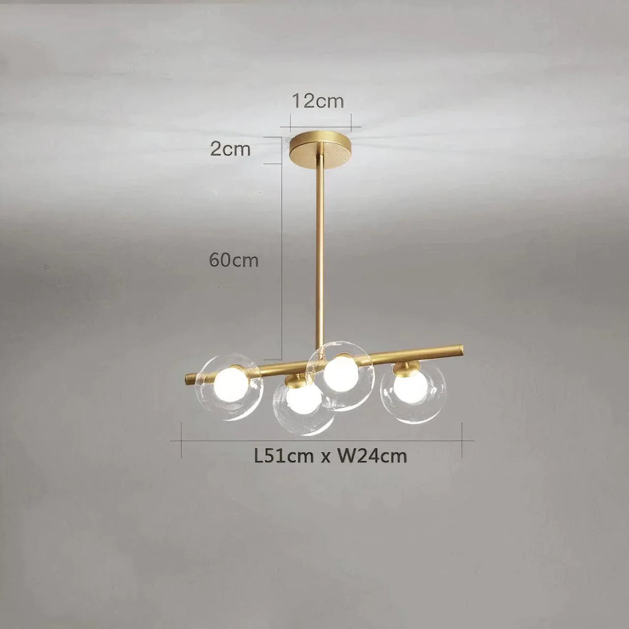 Briem Modern Iron Chandelier - Noru Exclusive