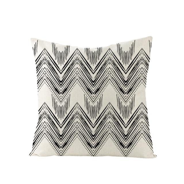 Scandinavian Geometry Cushion Cover