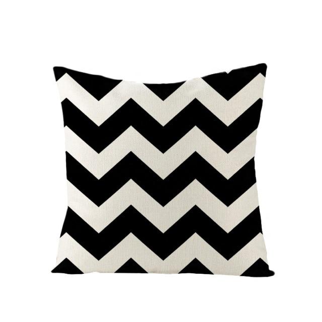 Scandinavian Geometry Cushion Cover