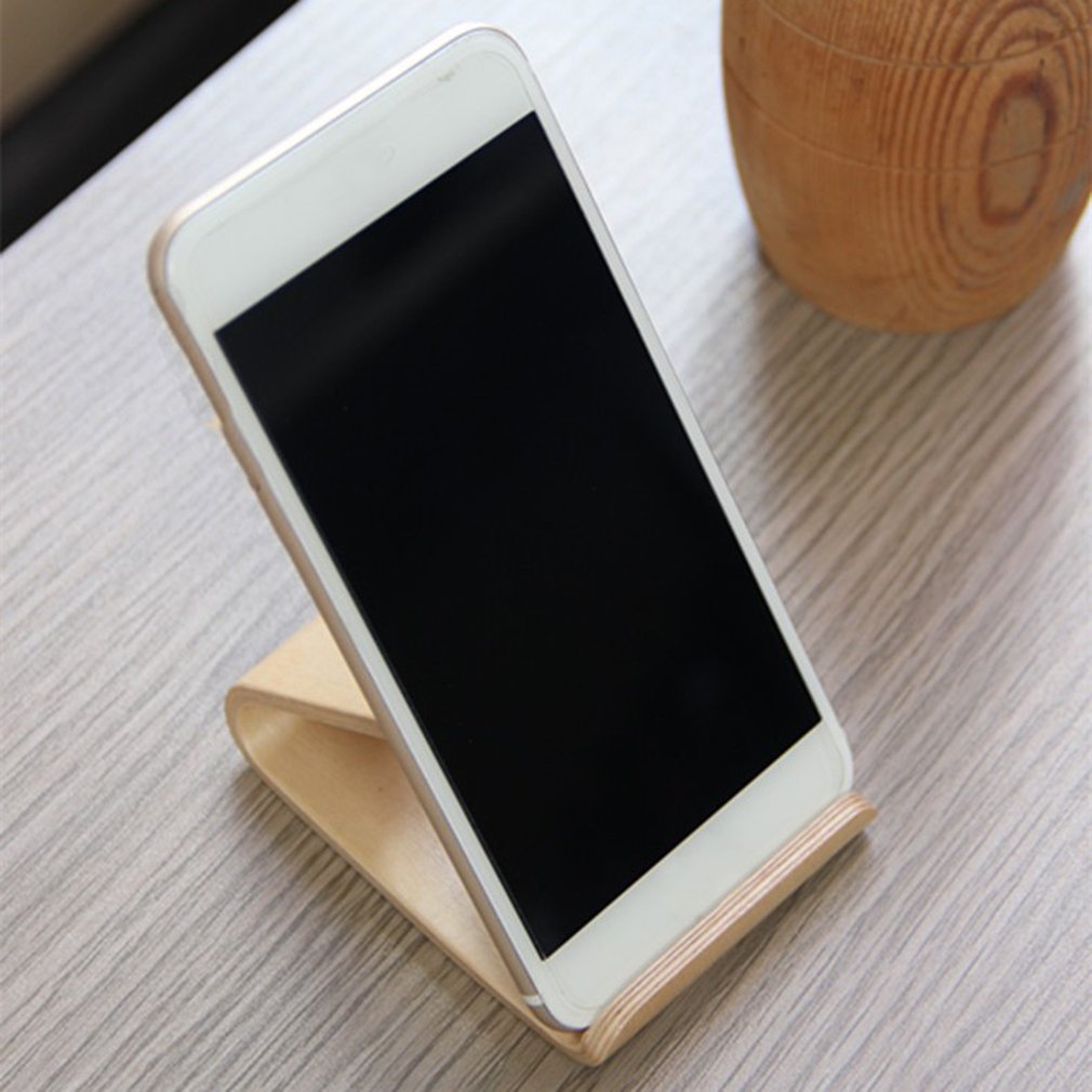 Wooden Mobile Phone Holder Stand