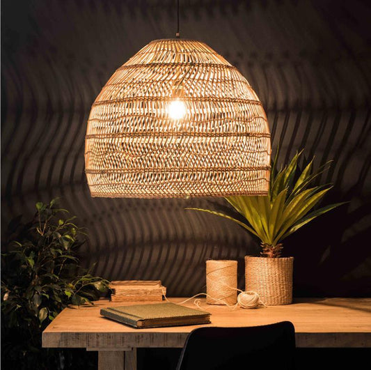 Bamboo Rattan Modern Pendant Lamp Light