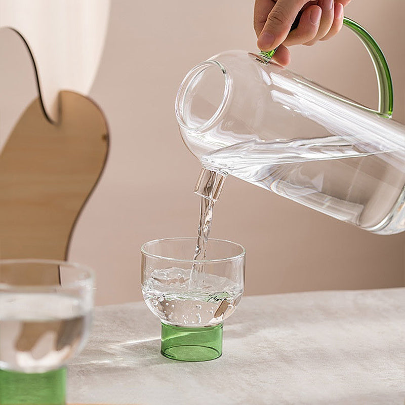 Milano glass water jug