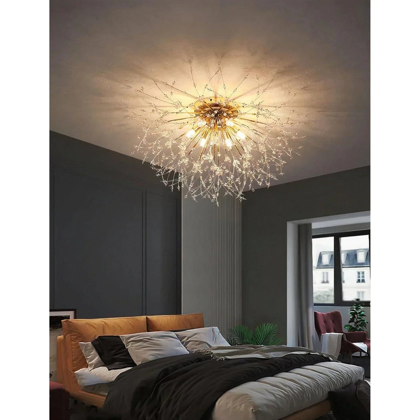 Laszlo Elegant LED Chandelier Fixture