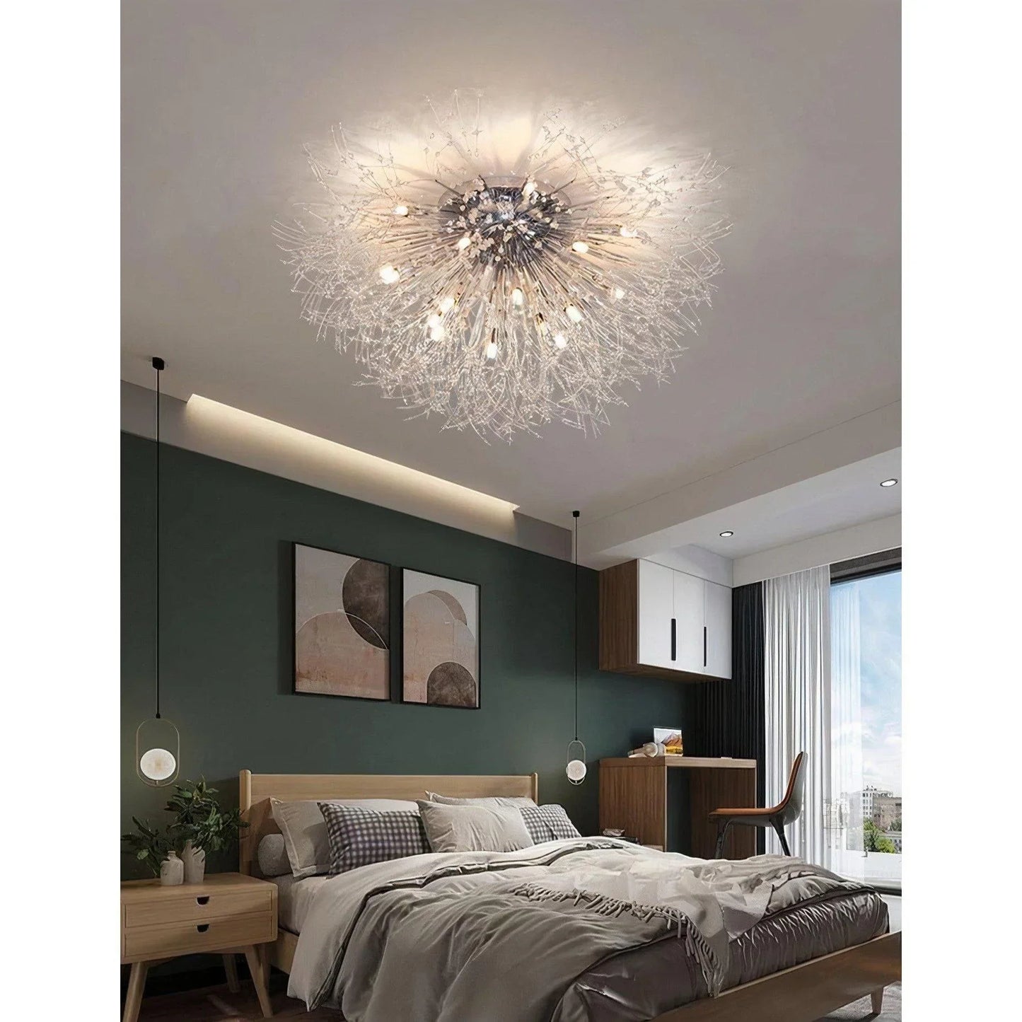 Laszlo Elegant LED Chandelier Fixture