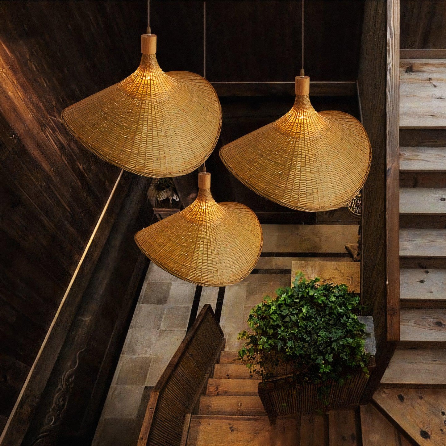 Beck Moroccan Bamboo Chandelier