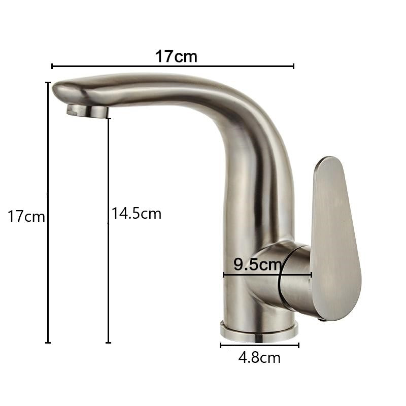 Victor - Classic Curved Bathroom Faucet