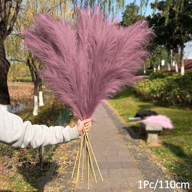 Artificial Pampas Grass Flower Bouquet (110CM)