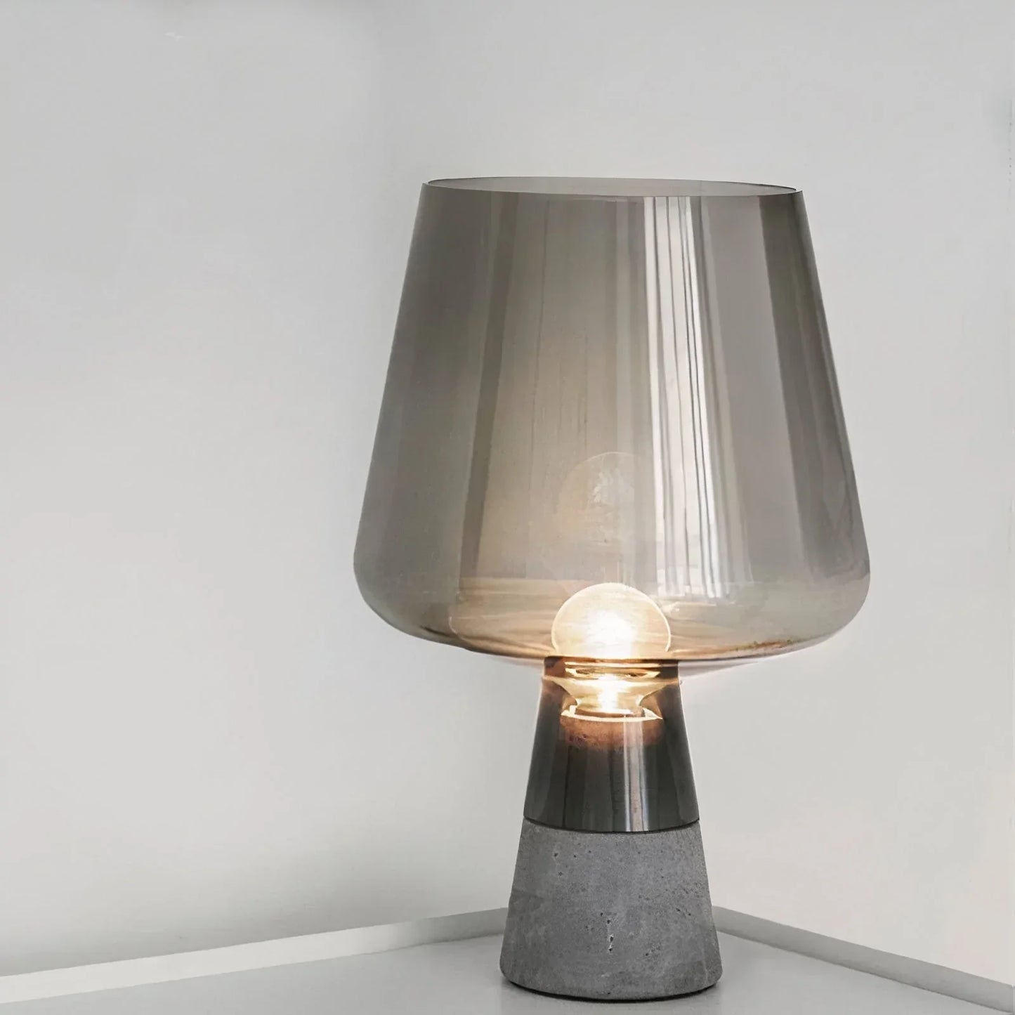 Borden Vintage Glass Table Lamp