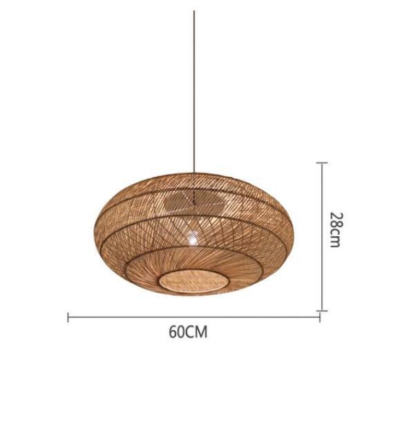 Bamboo Rattan Natural Hand-woven Pendant Lights