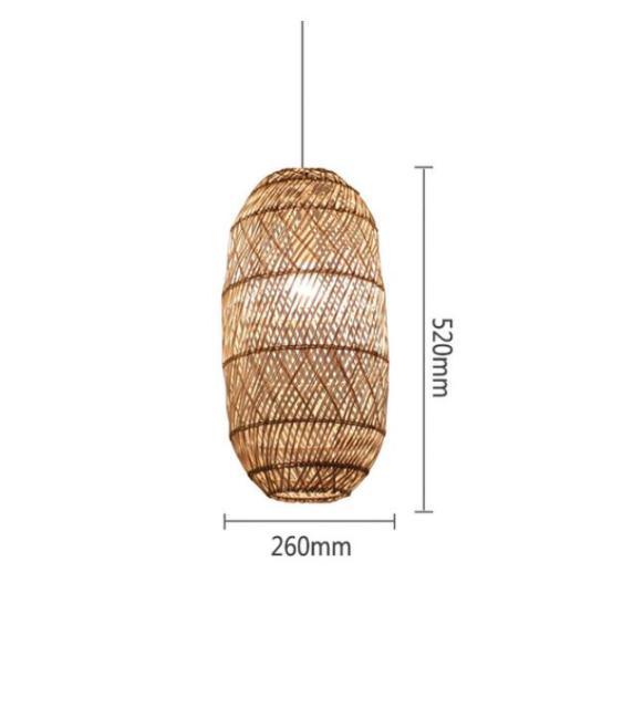 Bamboo Rattan Natural Hand-woven Pendant Lights