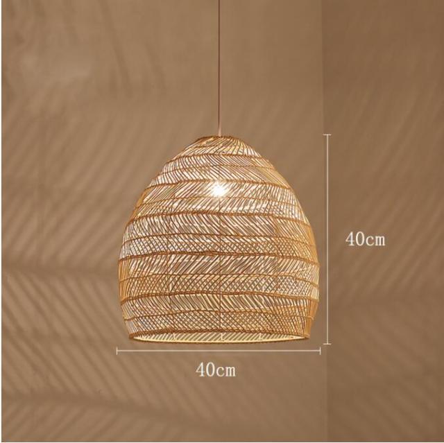 Bamboo Rattan Natural Hand-woven Pendant Lights