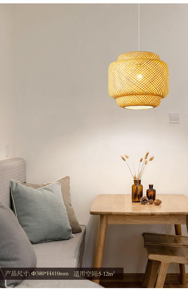 Vintage Bamboo Style Pendant Light Lamps