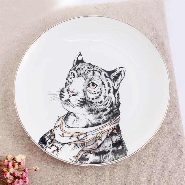 High-grade animal series ceramic tableware - Nordic Side - 