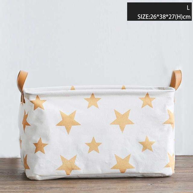 Golden Dreamy Star Storage Bag - Nordic Side - 