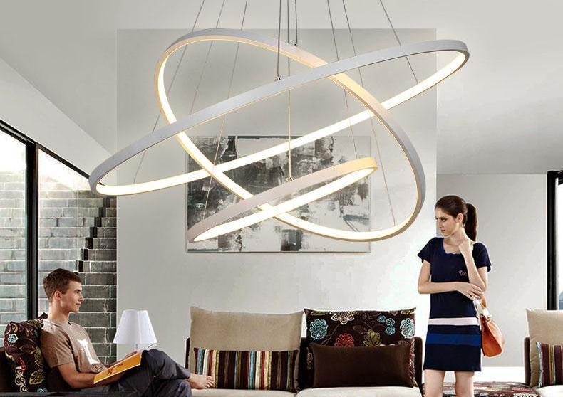 Indoor Modern Circular Ring Chandelier - Nordic Side - 09-27, best-selling-lights, chandelier, feed-cl0-over-80-dollars, hanging-lamp, lamp, light, lighting, lighting-tag, modern, modern-ligh