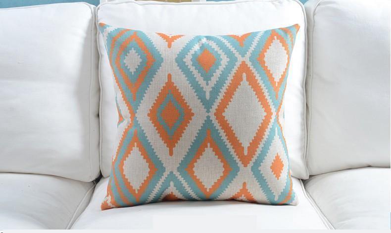 Bright Pattern Cushions - Nordic Side - 