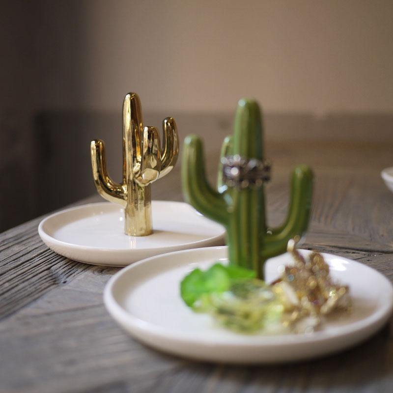 Adorable Cactus Jewellery Tray - Nordic Side - 