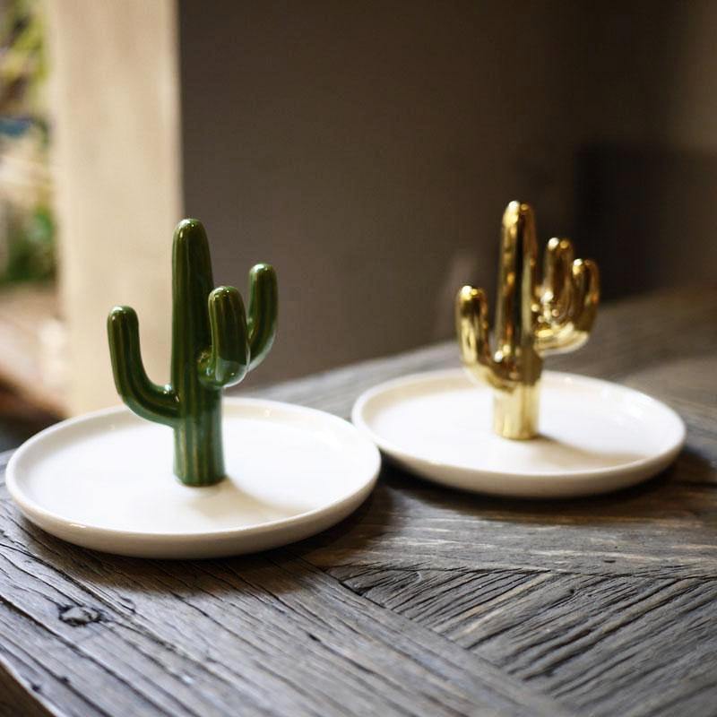 Adorable Cactus Jewellery Tray - Nordic Side - 