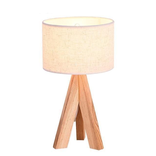 Lizbeth - Three Leg Wooden Base Lamp - Nordic Side - 05-13, feed-cl1-lights-over-80-dollars, modern-farmhouse, modern-farmhouse-lighting