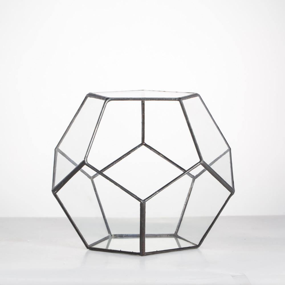 Pentagonal Handmade Terrarium - Nordic Side - 