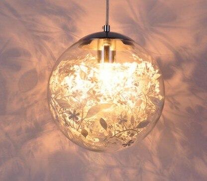 Wible Romantic Glass Ball Chandelier