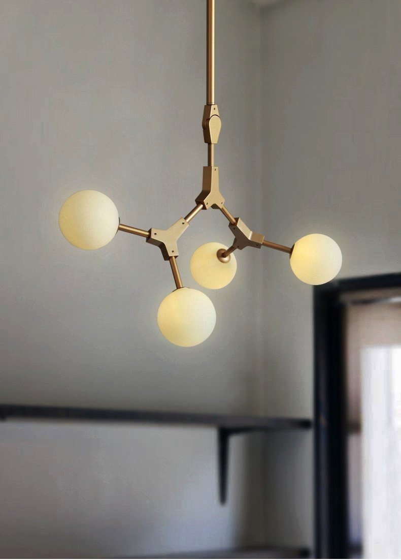 Golden Branches Pendant Light - Nordic Side - 