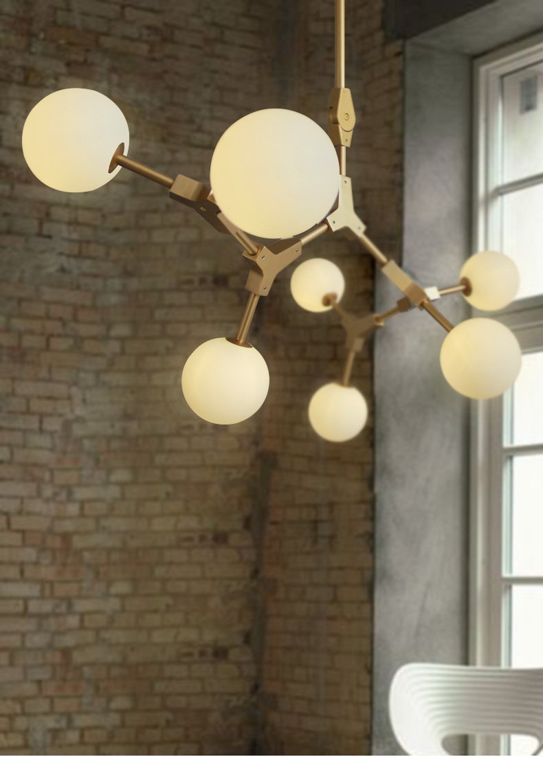 Golden Branches Pendant Light - Nordic Side - 