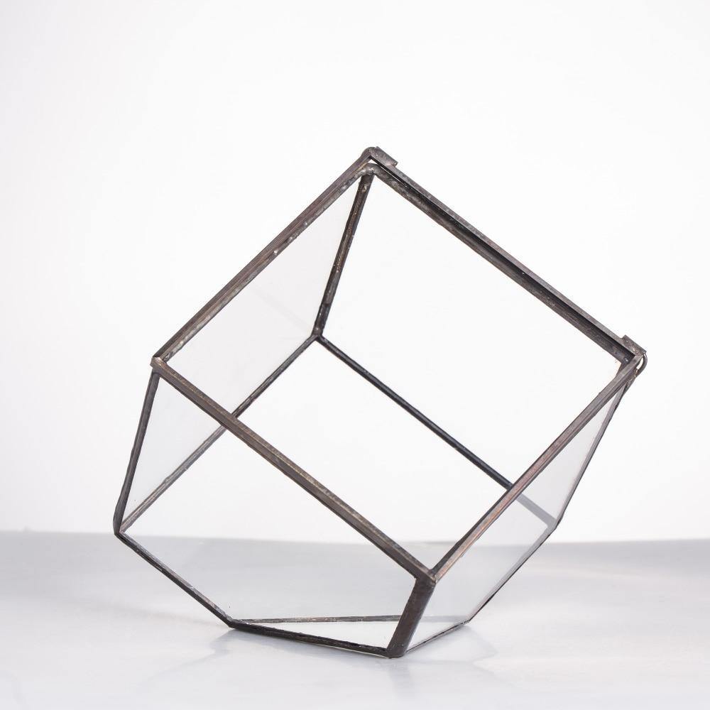 Handmade Terrarium Polyhedron - Nordic Side - 