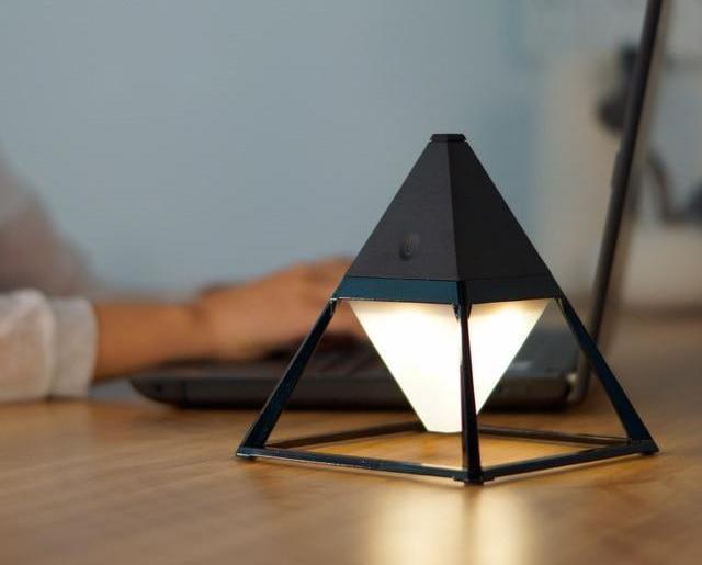 Pyramid Touch Activated Diamond Lamp - Nordic Side - 09-28, best-selling-lights, desk-lamp, feed-cl0-over-80-dollars, lamp, light, lighting, lighting-tag, modern-lighting, outdoor-light, tabl