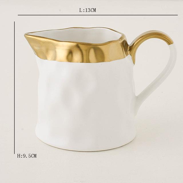 Gold & White Tea Set - Nordic Side - 