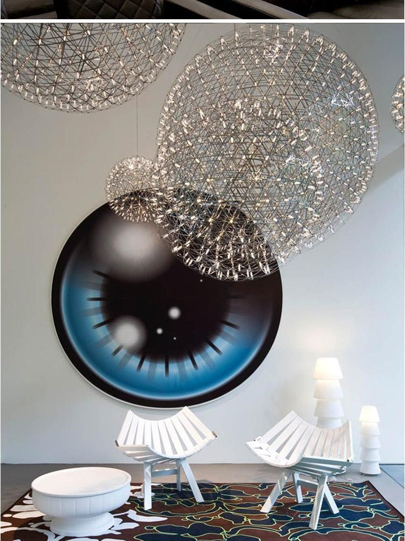 Modern Spark Ball Pendant Light