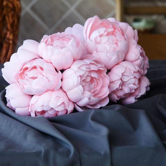 Artificial Peony Bouquet - Nordic Side - 