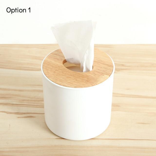 Wood Paper Towel Holder - Nordic Side - 