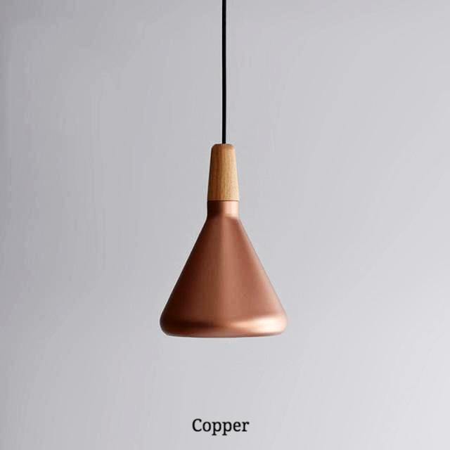 Vintage Copper/black Pendant Light - Nordic Side - 