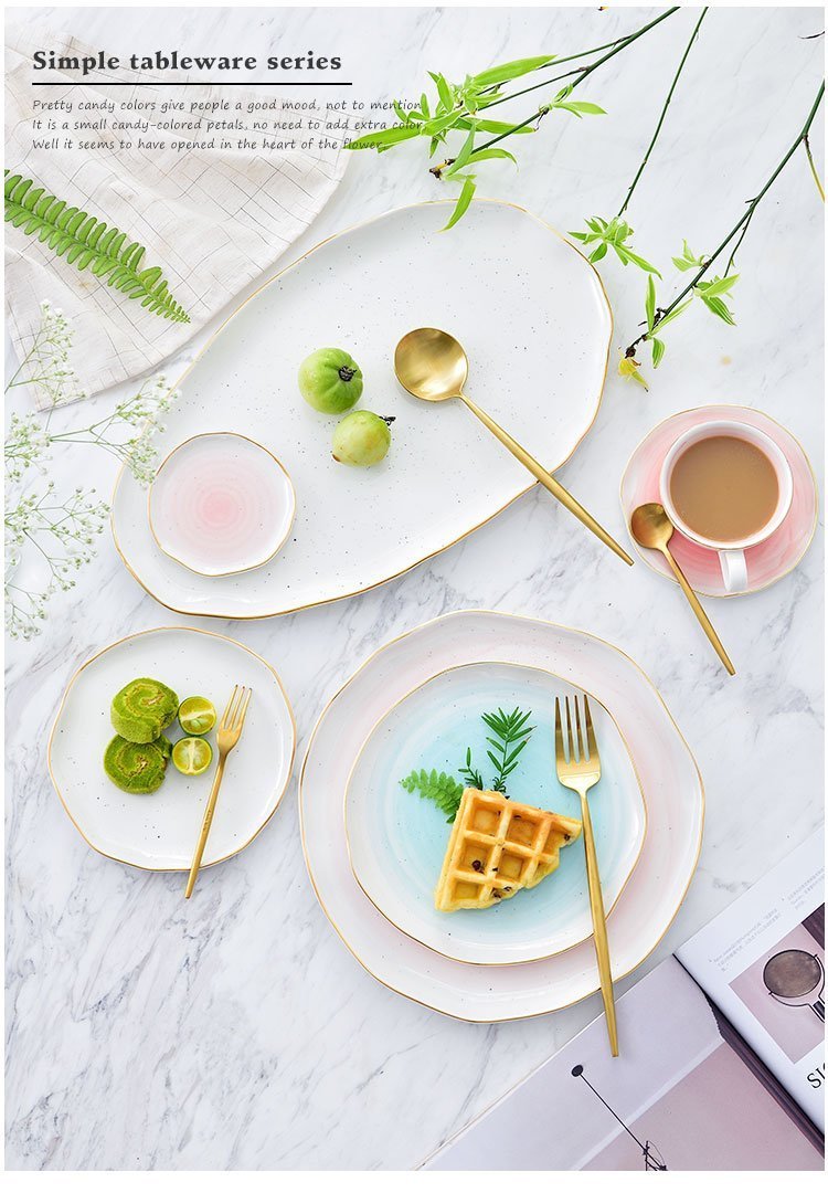 Pastel Gradient Plates - Nordic Side - 