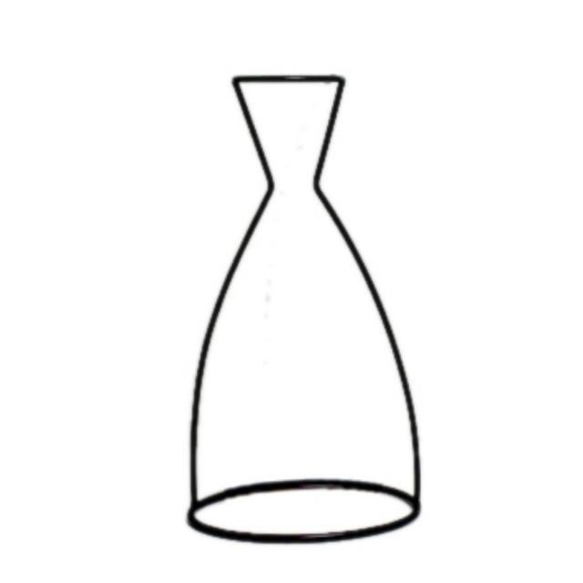 Vaas - Abstract Iron Vase - Nordic Side - 01-07