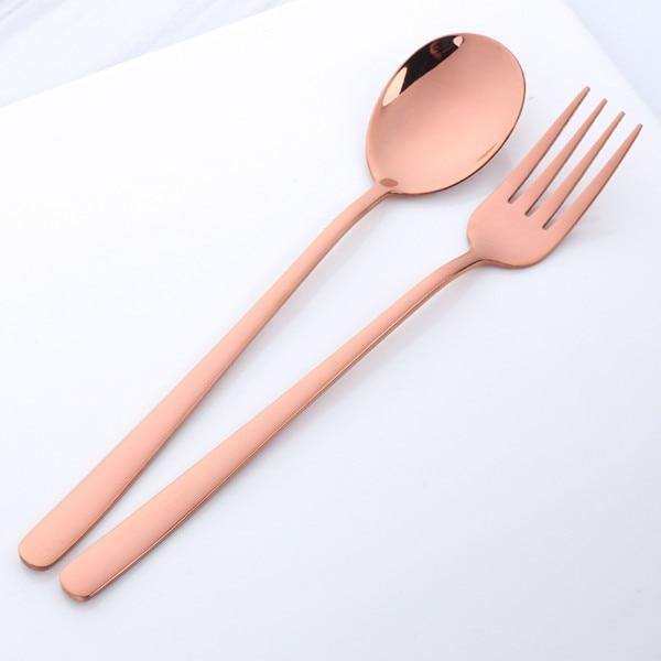 2 Pieces Fork & Spoon Set - Nordic Side - 