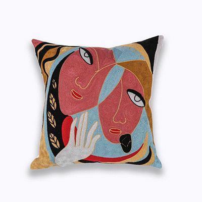 Portrait Embroidery Cushion - Nordic Side - 