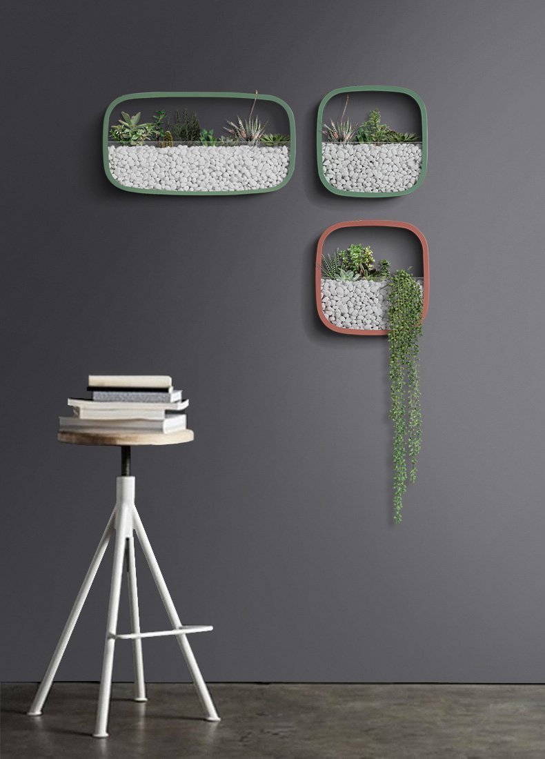 Nova - Rounded Modern Wall Planters - Nordic Side - 01-07, feed-cl0-over-80-dollars, sconce