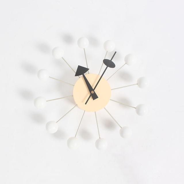 Modern Nordic Wooden Clock