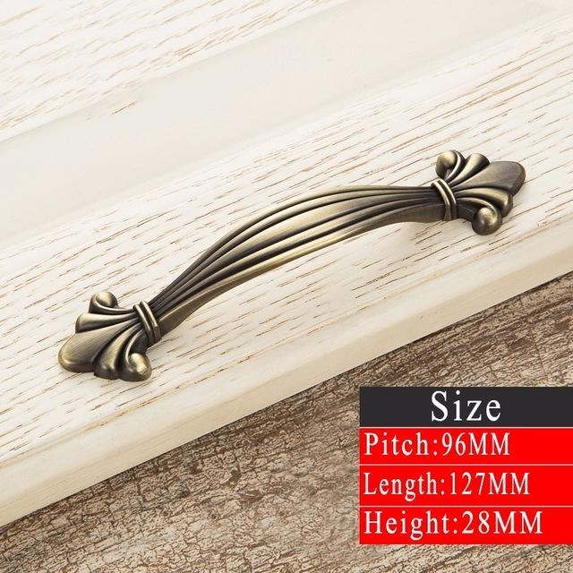 Vintage Metal Kitchen Drawer & Cabinet Handle - Nordic Side - 02-13, modern-pieces