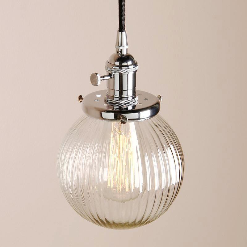 Antique Glass Ball Pendant - Nordic Side - 