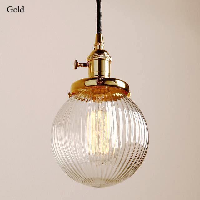 Antique Glass Ball Pendant - Nordic Side - 