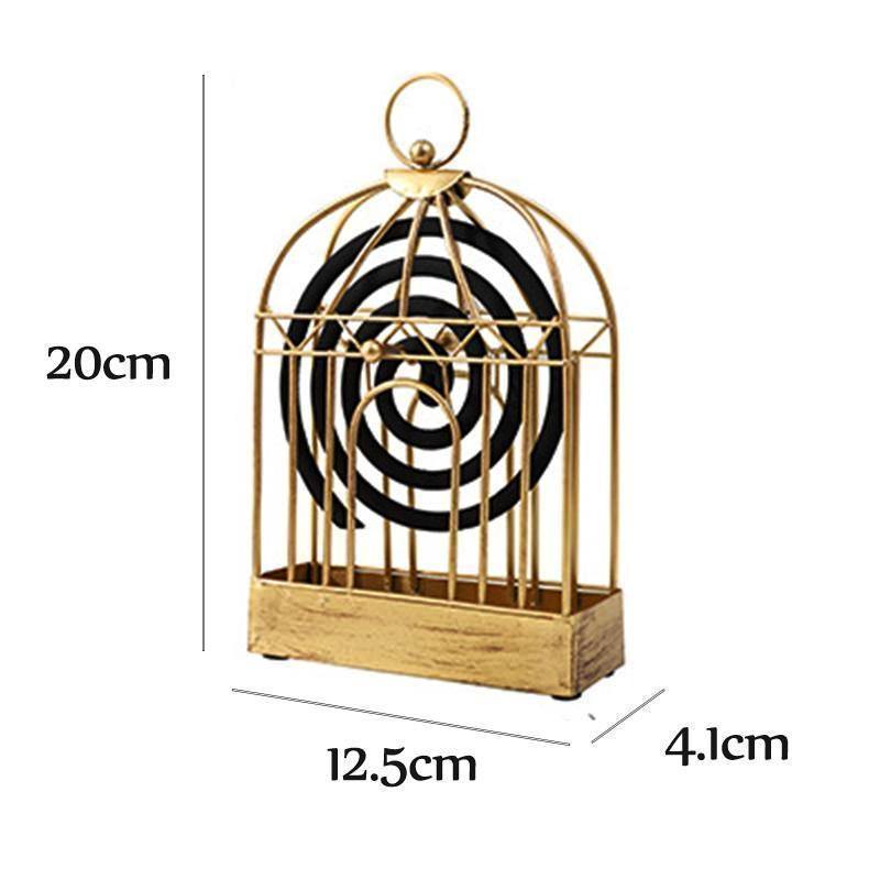 Iron Birdcage Incense Stick Holder - Nordic Side - 