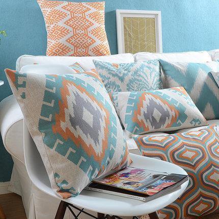 Bright Pattern Cushions - Nordic Side - 