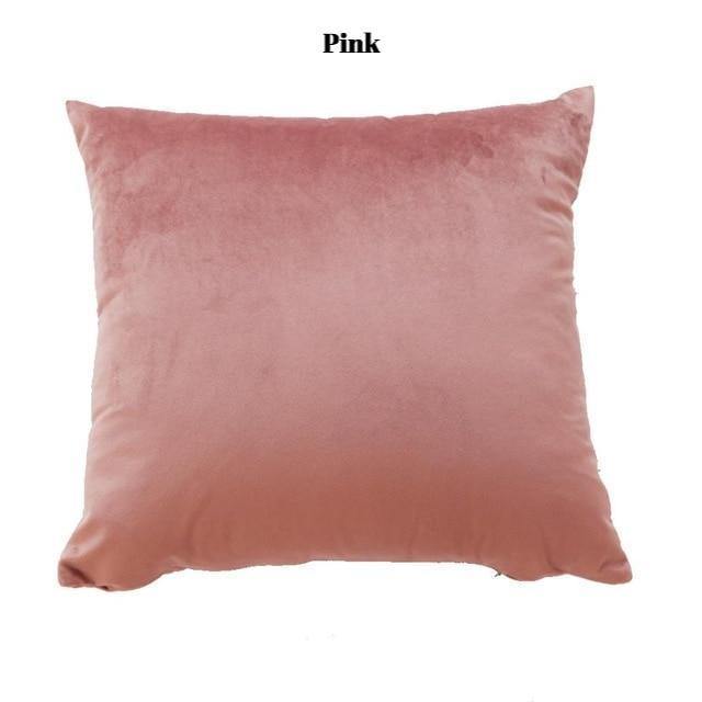 Pastel Velvet Cushion - Nordic Side - 