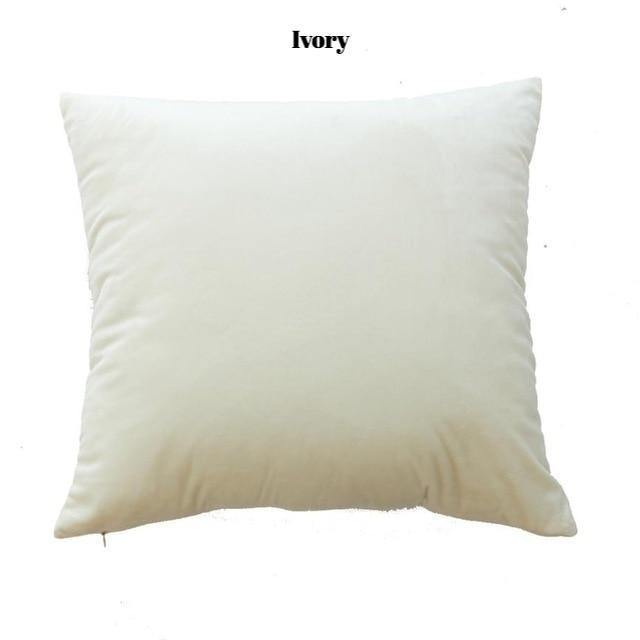 Pastel Velvet Cushion - Nordic Side - 