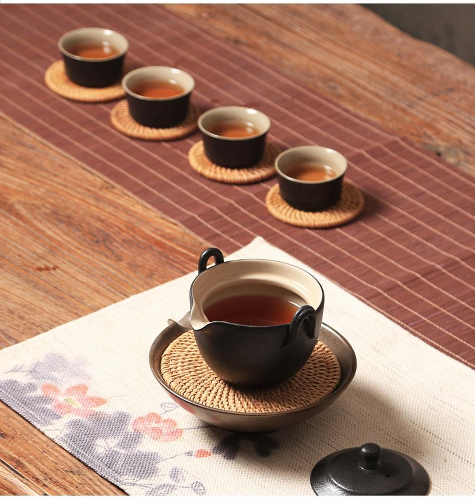 Rattan Coasters - Nordic Side - 