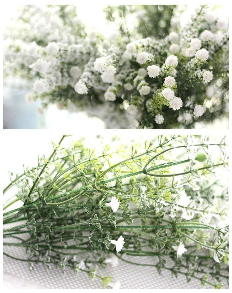 Snow Sprayed Baby Breath Branch - Nordic Side - 