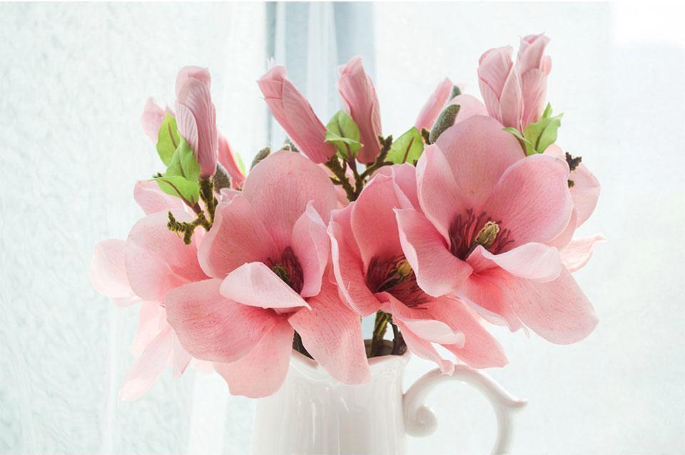 Artificial Magnolia Flowers - Nordic Side - 